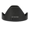 LHDC100 Plastic Black Lens Hood Accessory for Canon G3x SX60 SX50 SX530 SX520 Lenses