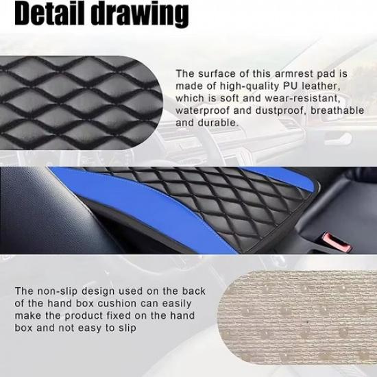 1Pcs Universal Auto Car Central Armrest Box Console Cover Pad Trims Accessories