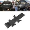 Черный мягкий перфорированный кожаный чехол для VW Golf 4 MK4 1998-2004 Passat B5 1996-2005 DIY Ручное шитье Накладка на руль