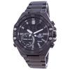 Refurbished Casio Edifice Analog Digital Smartphone Link Stainless Steel Black Dial Quartz ECB-10DC-1A 100M Men's Watch