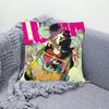 Anime L-Lupin The T-Third Pillow Case Cushion Cover Soft Cute Throw Pillow Case For Car Sofa Pillowcase Polyester With Zipper