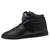 Reebok Freestyle Hi Модные Удобные Высокие Повседневные Кеды для Скейтбординга, Женские Черные CM8904