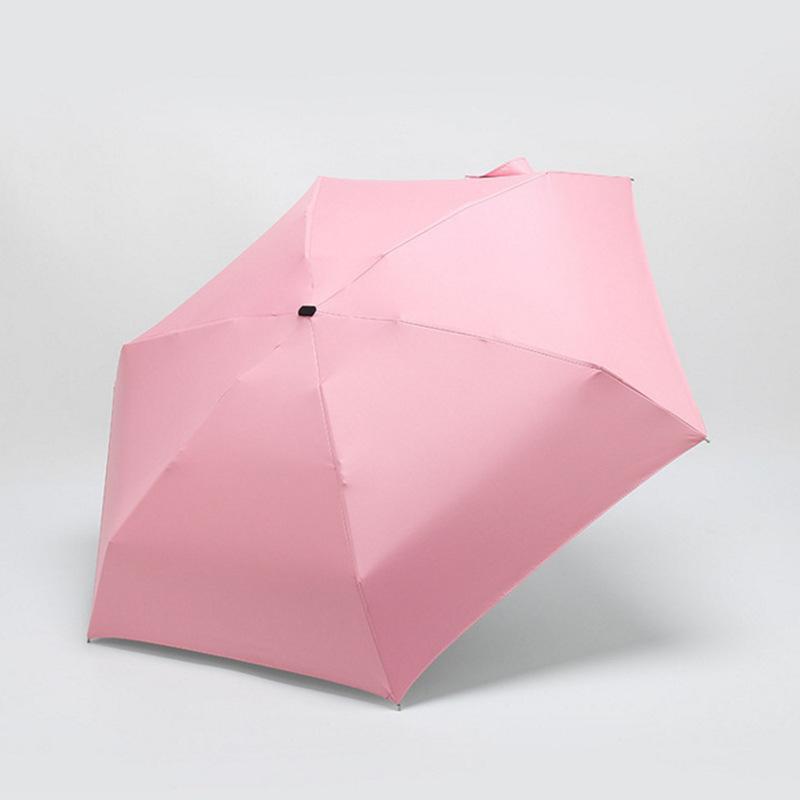 Полезный плоский легкий складной зонтик от солнца мини-зонт