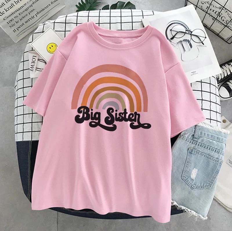 Динозавр Лето Новая Мультяшная Повседневная Панк Женская Футболка с Коротким Рукавом Харадзюку Винтаж Веселая Мода Инс Милая Сладкая Свободная