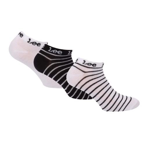 Lee Unisex Adult Trainers Liner Socks (Pack of 3)