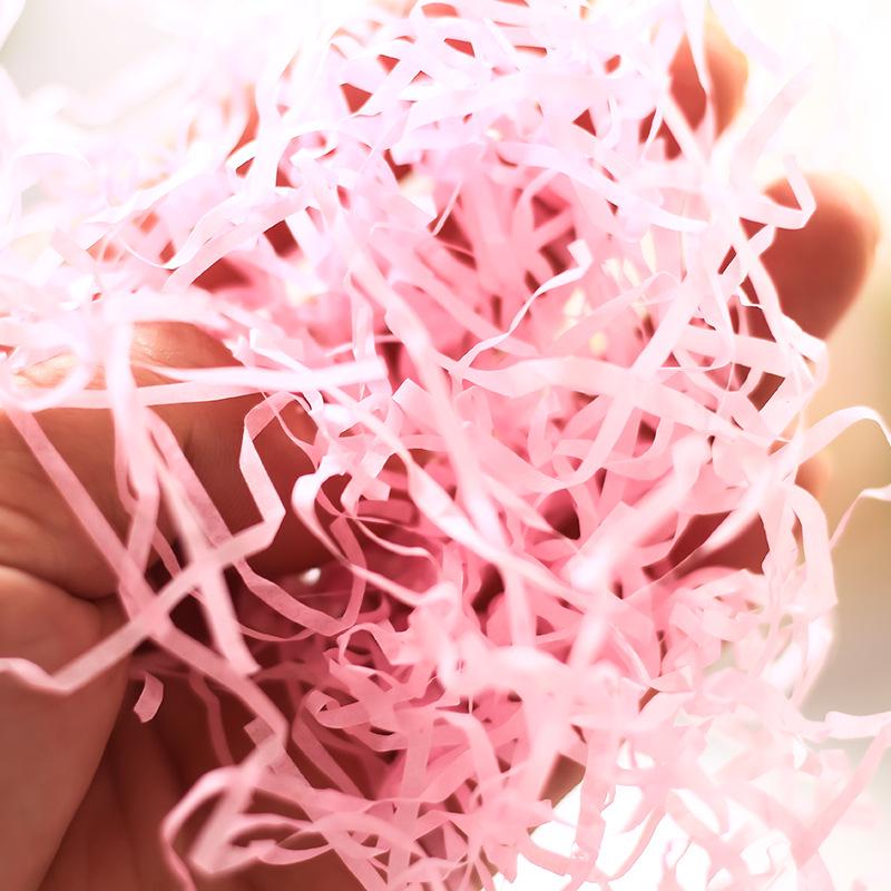 Raffia Shredded Paper Filler for Wedding Candy Boxes - Multiple Colors, 1kg