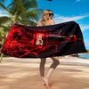 Пляжное полотенце Coca-cola с художественным дизайном, Быстросохнущее, Легкое в уходе, Подходит как для занятий фитнесом, так и для пляжного отдыха, Спортивный незаменимый аксессуар