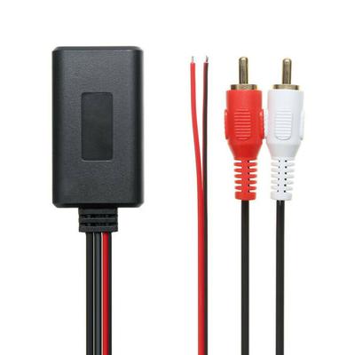 Автомобильный беспроводной Bluetooth-адаптер с кабелем, приемник AUX HIFI, качественный звук, музыкальный аудио-стереоприемник для интерфейса 2RCA, аудиолиния