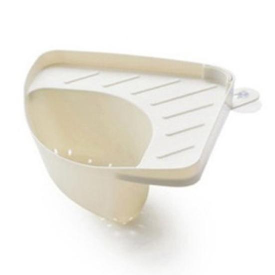 Держатель для кухонной мойки Сливная треугольная полка для хранения мусора Угловая корзина