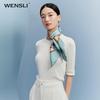 WENSLI Oriental Auspice Mulberry Silk Scarf Shawl