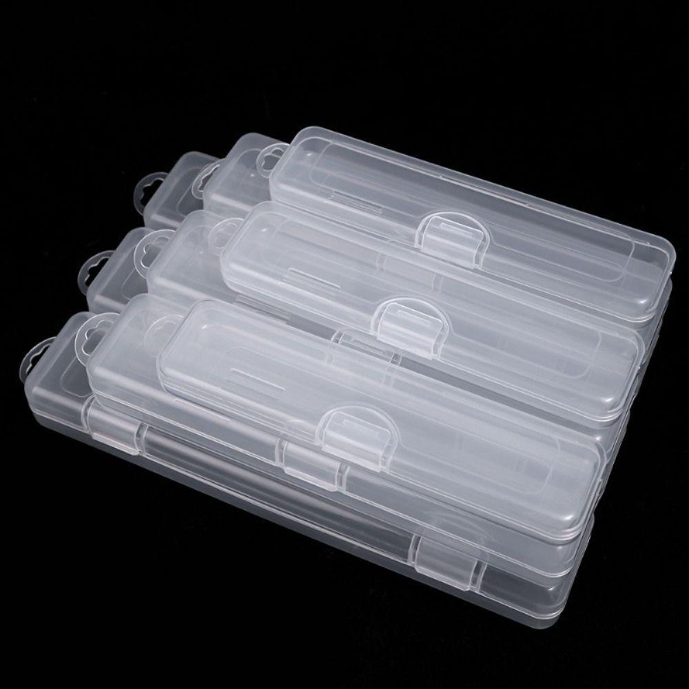 1 шт., карандаш для бровей, посуда, палочки для еды, коробка для хранения кистей для макияжа, прозрачные инструменты для красоты