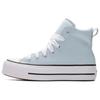 Chuck Taylor All Star Удобные Универсальные Модные Высокие Кеды из Канваса Женские Кроссовки Синие A10452C