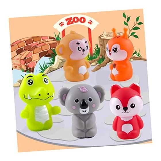 KOMBIUDA 2 Набора Пальчиковых Кукол Животных Игрушки для Малышей Пальчиковые Игры Ролевые Игры Рассказывание Историй Сувениры для Вечеринок Игры для Малышей