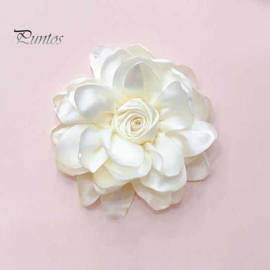 10 см розовая ткань цветок аксессуар женский универсальный корсаж заколка для волос костюм с лацканами одежда сумки DIY корсаж