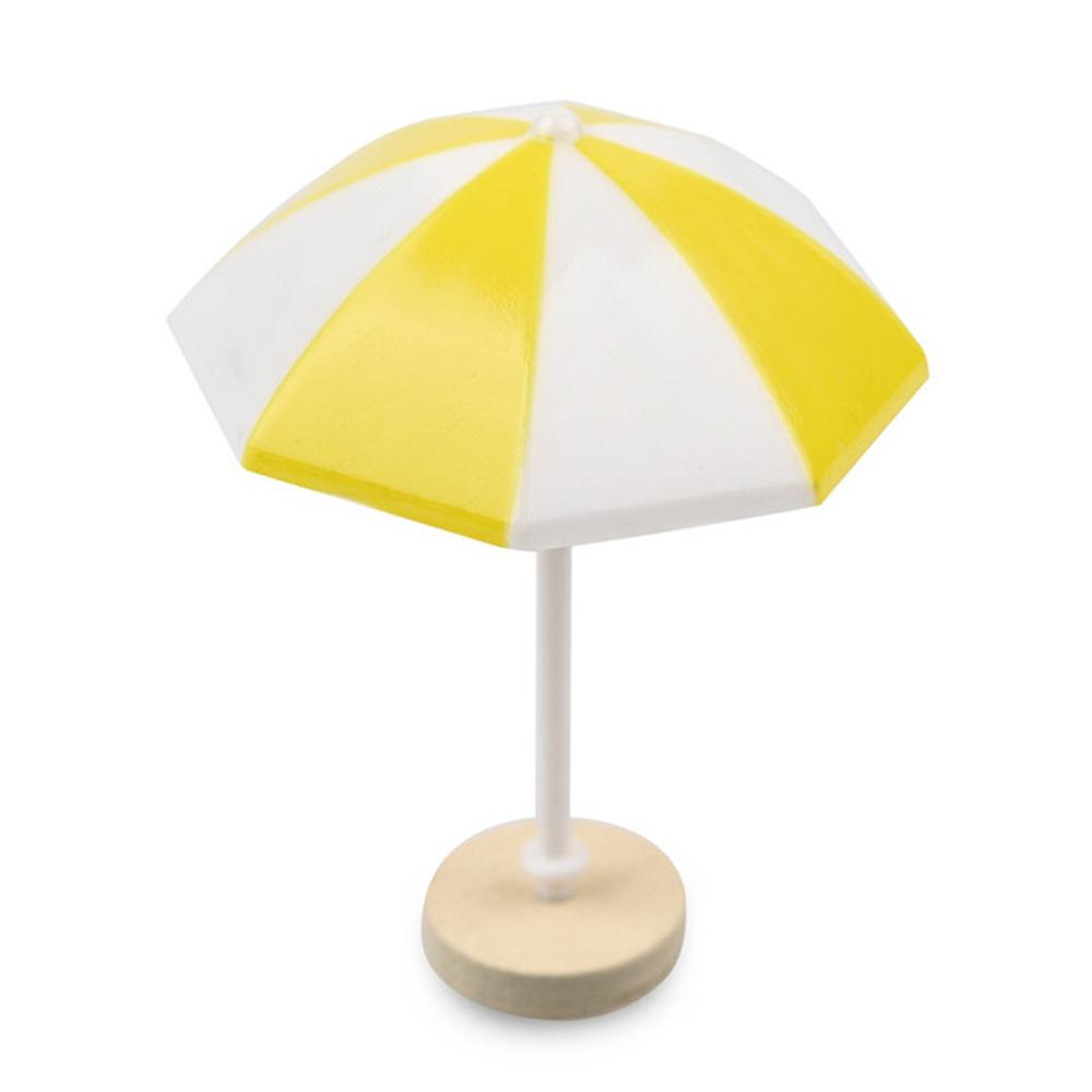 Miniature Beach Sun Umbrella Figurines DIY Crafts Fairy Garden Doll Accessories Micro Landscape Decoration Home Decor