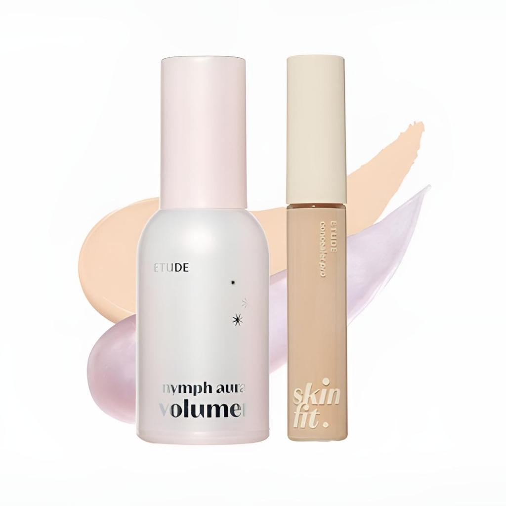 Etude Ymph Aura Volumer 24г + Big Cover Skin Fit Concealer Pro Нейтральный Специальный набор