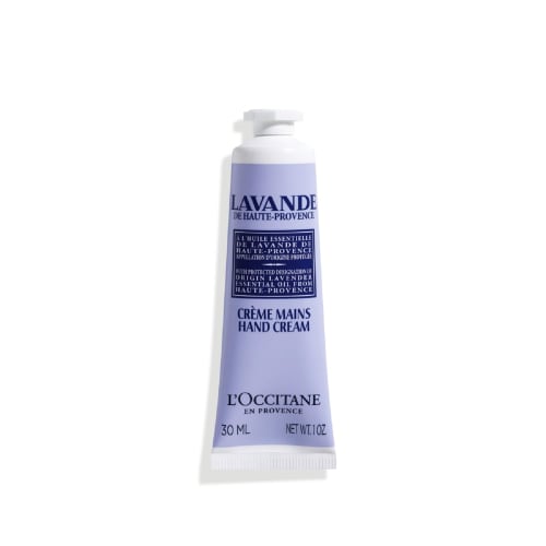 L'OCCITANE Lavender Relaxing Hand Cream, 30ml, Popular Moisturizing Cream for Men and Women
