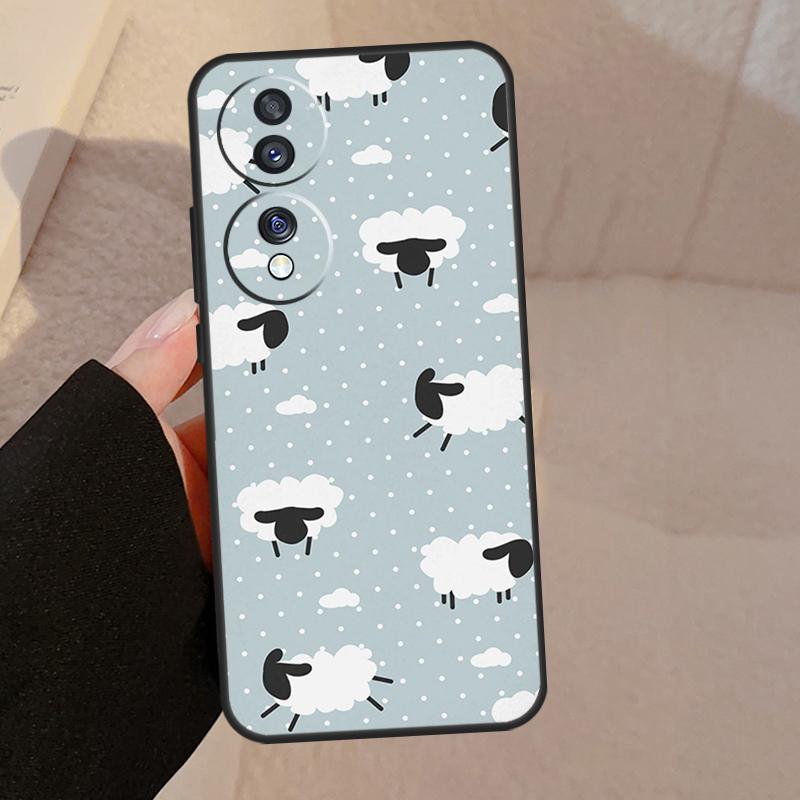 Милые овечки для Honor 90 70 50 Lite Magic 5 Pro 8X 9X чехол для телефона для Honor X8a X9a X7a X6a X9 X7 X8 X9b