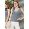 Ladder Collar Sleeveless Slim Summer Knitwear Blouse