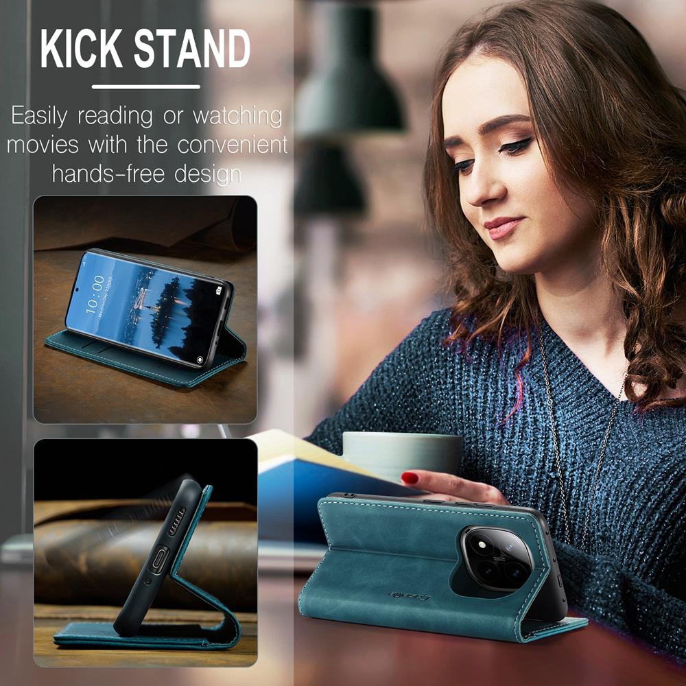 Магнитный кожаный чехол-книжка с подставкой, чехол-кошелек для XiaoMi RedMi Note 14 13 12 11 10 9 Pro Plus 4G 5G, чехол для телефона, сумка для карт