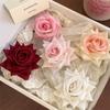 Cloth Red Rose Hairpin Korean Style Girl Hair Clip Sweet Flower Hair Clip  Women