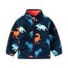 Children S Printed Fleece Coat Boys and Girls Warm Fleece Coat In Autumn and Winter Clothes with Cardigan Collar Childrens Clothing.