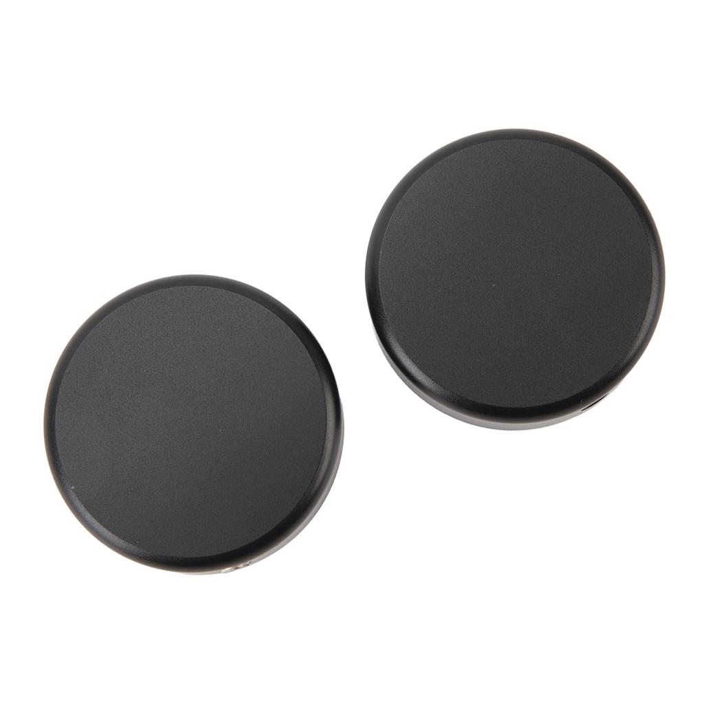 2Pcs Front Fork Stem Cover Durable Delicate Look Upper Fork Stem Cover Axle Nut Cap for CMX 250 300 500 Black