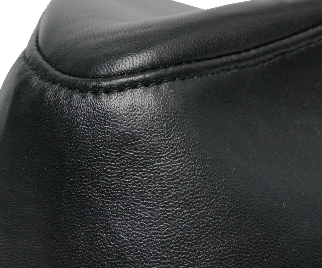 [New York Hat] 9204 Lambskin Fedora (Black, L)