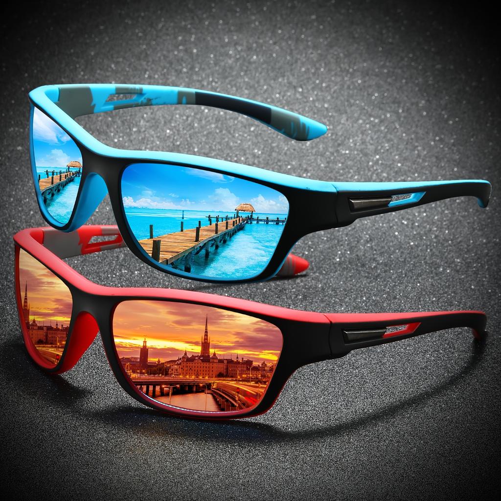 2/3 шт. абсолютно новые мужские солнцезащитные очки поляризованные солнцезащитные очки женские UV400 уличные бейсбольные софтбольные спортивные очки рыболовные очки