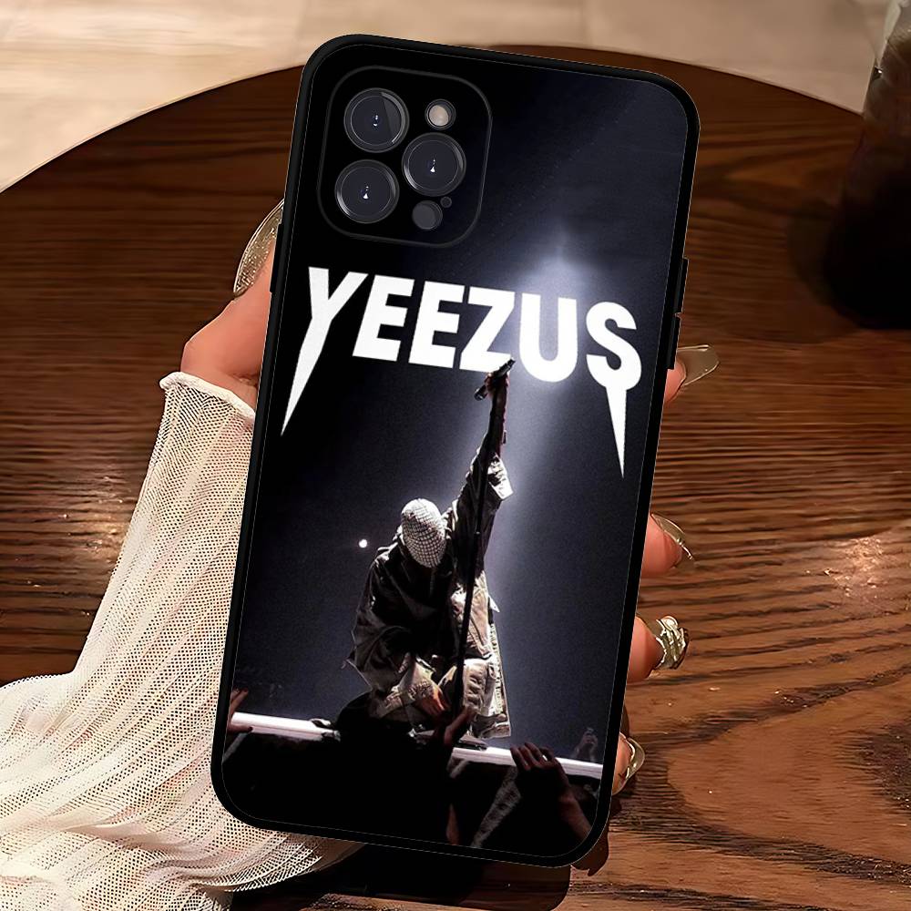 Чехол для телефона рэпера Канье Уэста YE Для IPhone 17 16 14 15 13 12 11 Pro Max Plus Силиконовый Мягкий Чехол