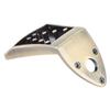 Mandolin Tailpiece Zinc Alloy Integrated Casting No Noise 8 String Traditional Mandolin Tailpiece with Screw