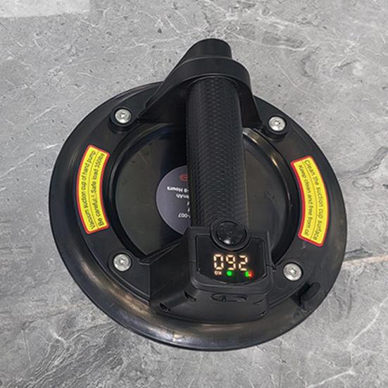 Electric Glass Suction Battery Powerful Motor Cup Lifter with 4000mAh 600lb Max Load Heavy-Duty