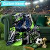 Custom Name Blanket Minnesota Logo Blanket Bedding Blanket for Travel, Camping, Living Rooms, Offices, Sofas, Fan Christmas gift