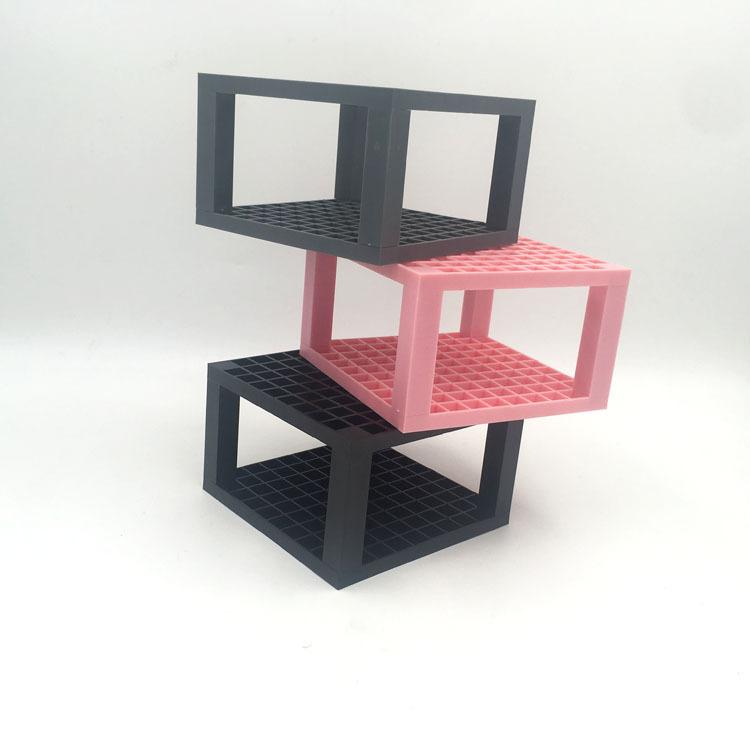 Multifunctional Pen Holder Watercolor Oil Painting Insert Pen Holder Removable 96 Grid Square Pen Holder Paint Brush Color Pencil Storage Box