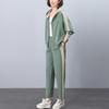 Women's High-End Spring/Fall Casual Sportswear Set - Loose Sweatshirt & Pants - 2025 Collection