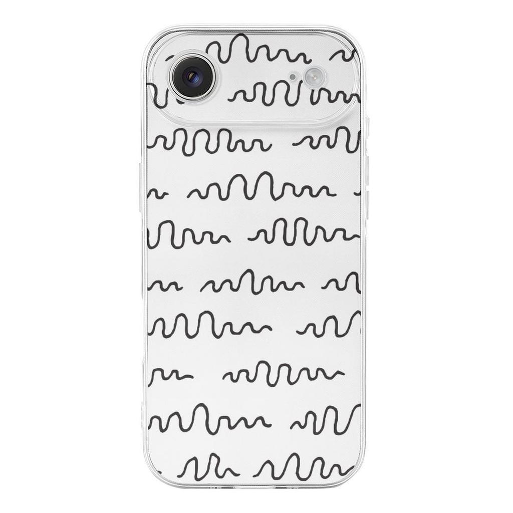 1 Pack For iPhone 17 Series TPU Phone Case Shockproof Grip-Friendly Transparent Design, Daily Protection