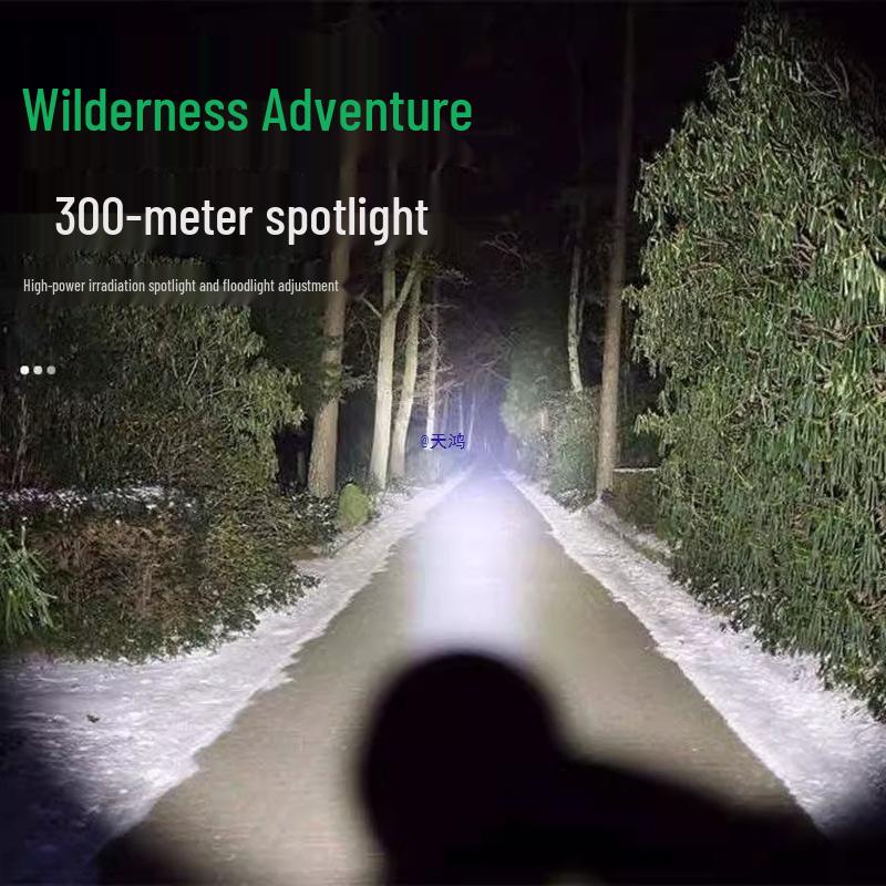 Portable Mini Waterproof Flashlight with Long Battery Life and Range for Outdoor and Home Emergencies