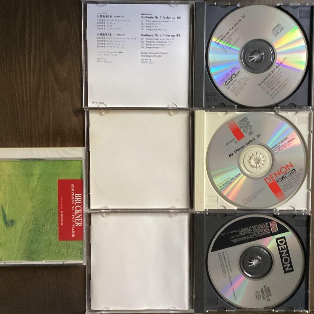 Used Blomstedt: Bruckner Symphony No. 4 & 7 / Beethoven Symphony No. 7 & 8 / R.