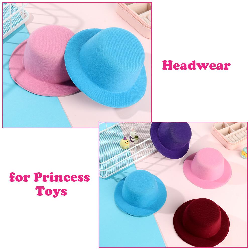 Модные детали для кукол своими руками, шляпа для куклы, украшения для куклы-девочки, головные уборы для игрушек принцесс