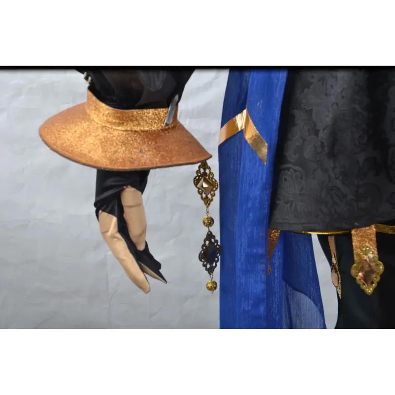 Layla Cosplay Costume Wig Genshin Impact Cosplay  Impact 3rd Layla Dress Outfit Uniform Headwear Gloves Hat Girls Women