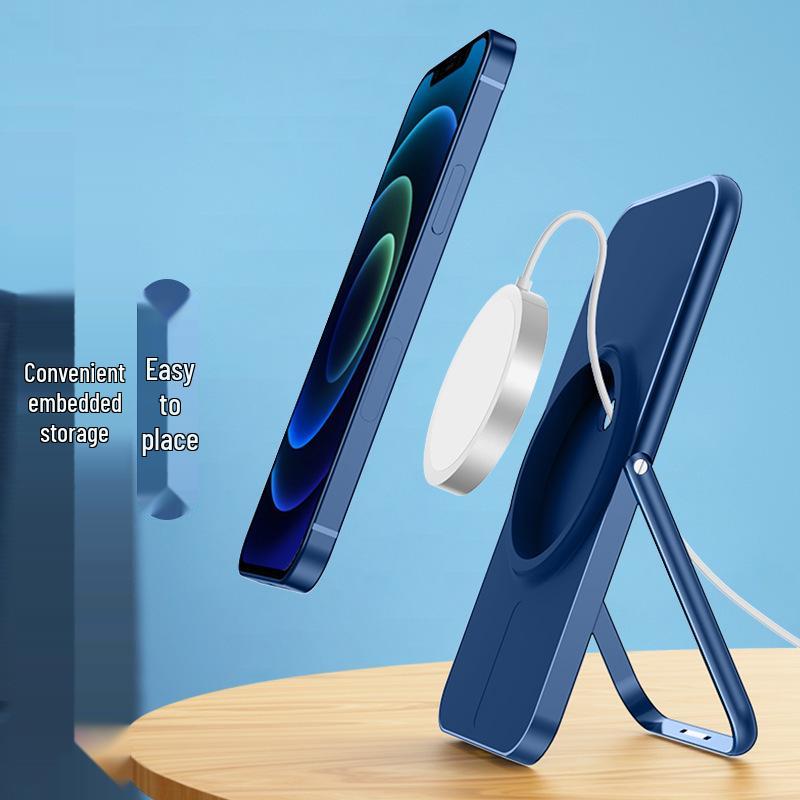 Apple 14 Алюминиевая Складная Настольная Подставка для Зарядки MagSafe