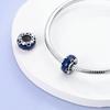 925 Silver Silicone Clasp CZ Clip Charm Puppy Cat Elephant Bead fit Original Bracelet Necklace DIY Women Jewelry Making