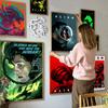 Фильм Чужой Кино Стикеры Ретро Наклейка на Крафтовой Бумаге DIY Комната Бар Кафе Эстетическое Искусство Настенная Живопись