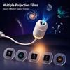 2-в-1 Проектор Галактики Ночник USB LED Звездное Небо Лампа 360° Вращение Регулируемая Яркость для Спальни Потолка Комнаты Декор Автомобиля