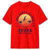 Aruba One Happy Island Souvenir TShirt Summer Cotton T Shirts For Unisex Casual Tshirt Short Sleeves YK Funny Top Tees