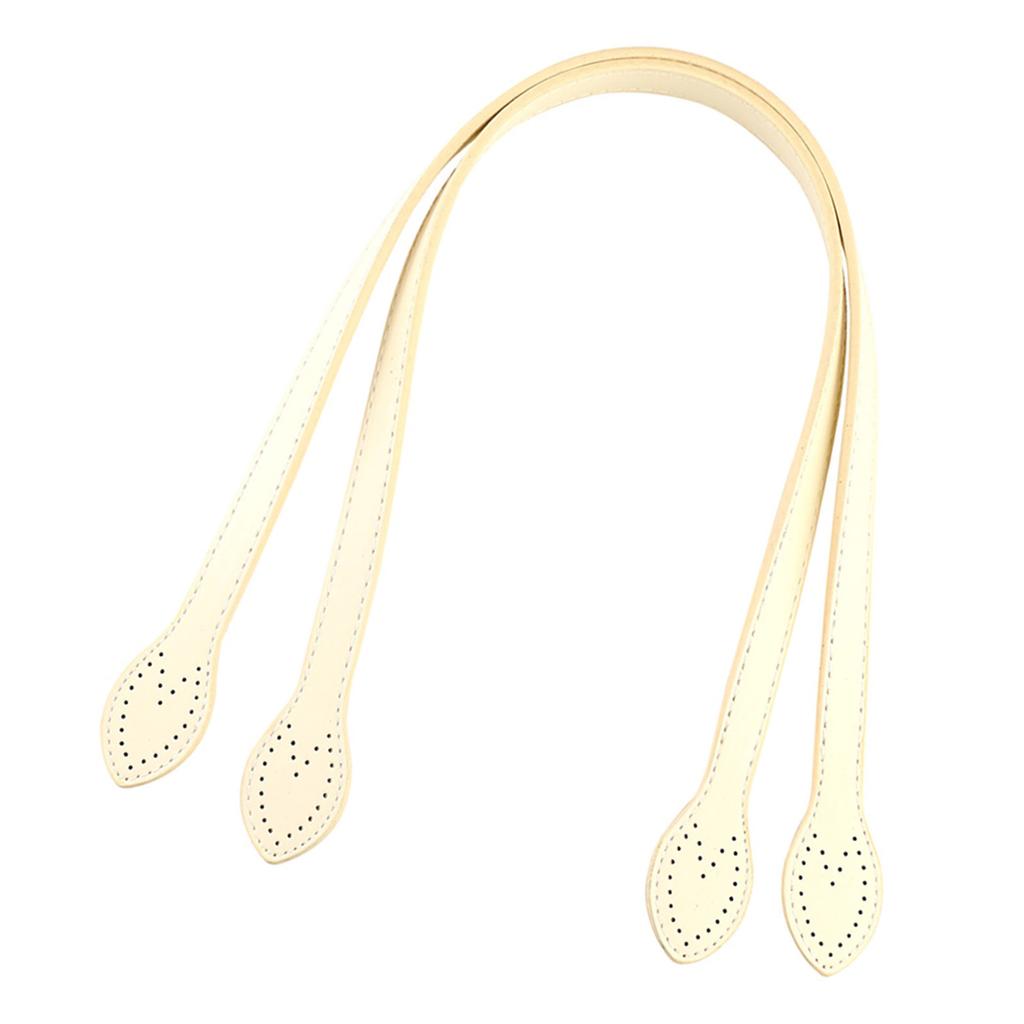 Набор из 2 ручек для наплечной сумки из искусственной кожи, аксессуары для DIY рукоделия и проектов по замене кошелька