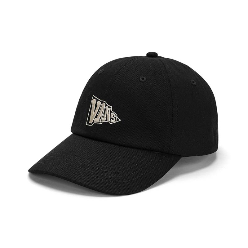 Vans Baseball Caps Unisex Black Vans VN0002SHBLK/VN0002SH2N1