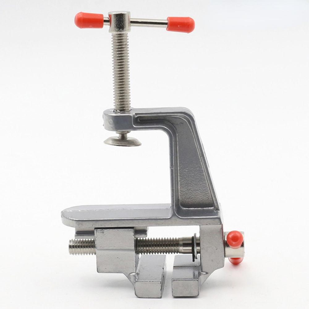 30mm Mini Aluminum Alloy Vise Table Vise Aluminum Alloy Vise Mini DIY Household Flat Table Vise