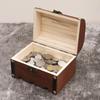 Piggy Bank Jewelry Storage Case, Rustic Treasure Box for Kids Birthday Gifts Home