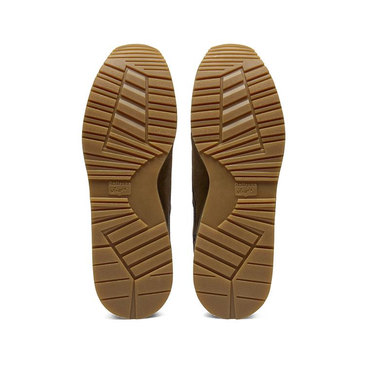 ONITSUKA TIGER Tiger Ally Stitch Модные Универсальные Кроссовки на Толстой Подошве, Прочные Повседневные Кроссовки Унисекс, Коричневые 1183C447-201